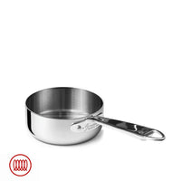 Alu-Inox 3-ply Low Induction Casserole with Tubular AluInox Handle