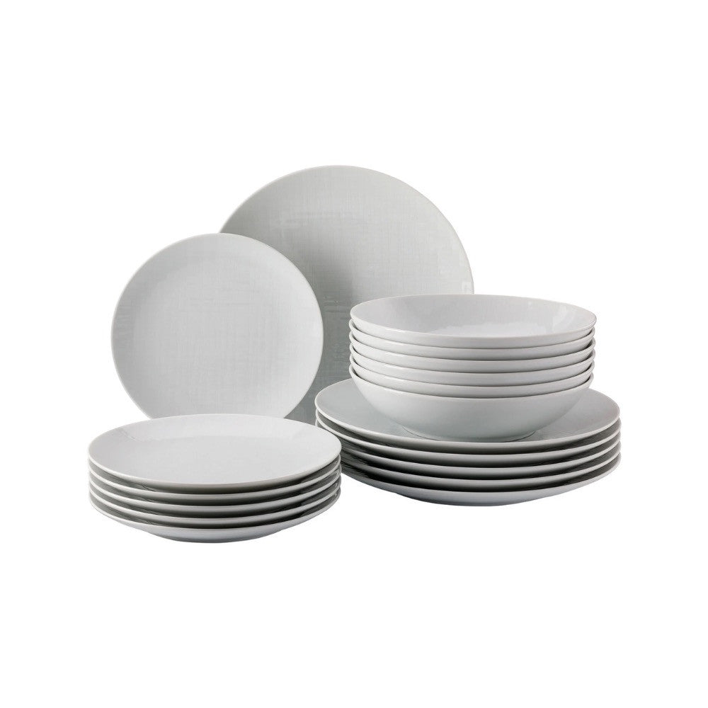 Rosenthal Mesh Weiss Servizio Piatti In Porcellana - Set 18 Pz