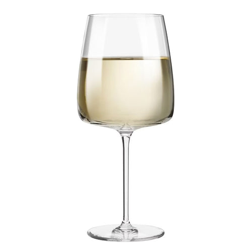 65 cl - Krosno Modern Calice Vino Bianco In Vetro Sonoro Set 4 Pz