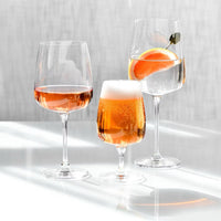 65 cl - Krosno Modern Calice Vino Bianco In Vetro Sonoro Set 4 Pz