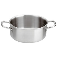Paderno Series 2500 3-Ply Casseruola Bassa con 2 manici In Acciaio Inox