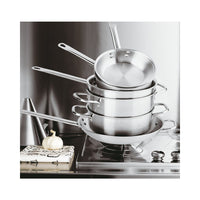 Paderno Series 2500 3-Ply Pentola Media In Acciaio Inox