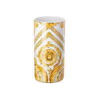 24.6 cm - Versace Medusa Rhapsody Vaso Tavola Cilindrico In Porcellana