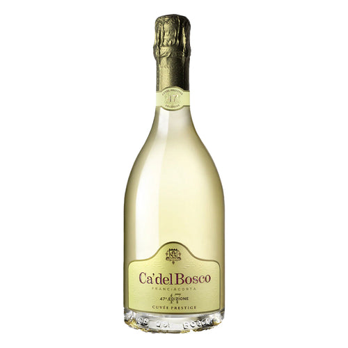 Cuvée Prestige Ed. 47 Franciacorta DOCG Ca’ del Bosco + 6 Calici Franciacorta Vino Bianco 42 cl