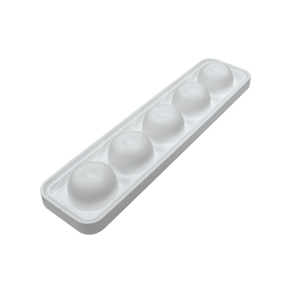 5 Forme - Silikomart Mela Ciliegia e Pesca 115 Stampo Dolci Frutta Realistica In Silicone Cutter Incluso