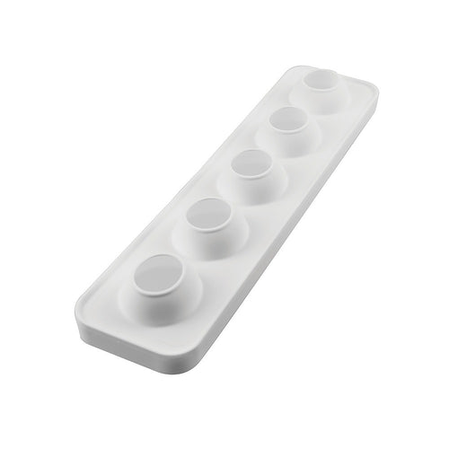 5 Forme - Silikomart Pera e Fico 115 Stampo Dolci Frutta Realistica In Silicone Cutter Incluso