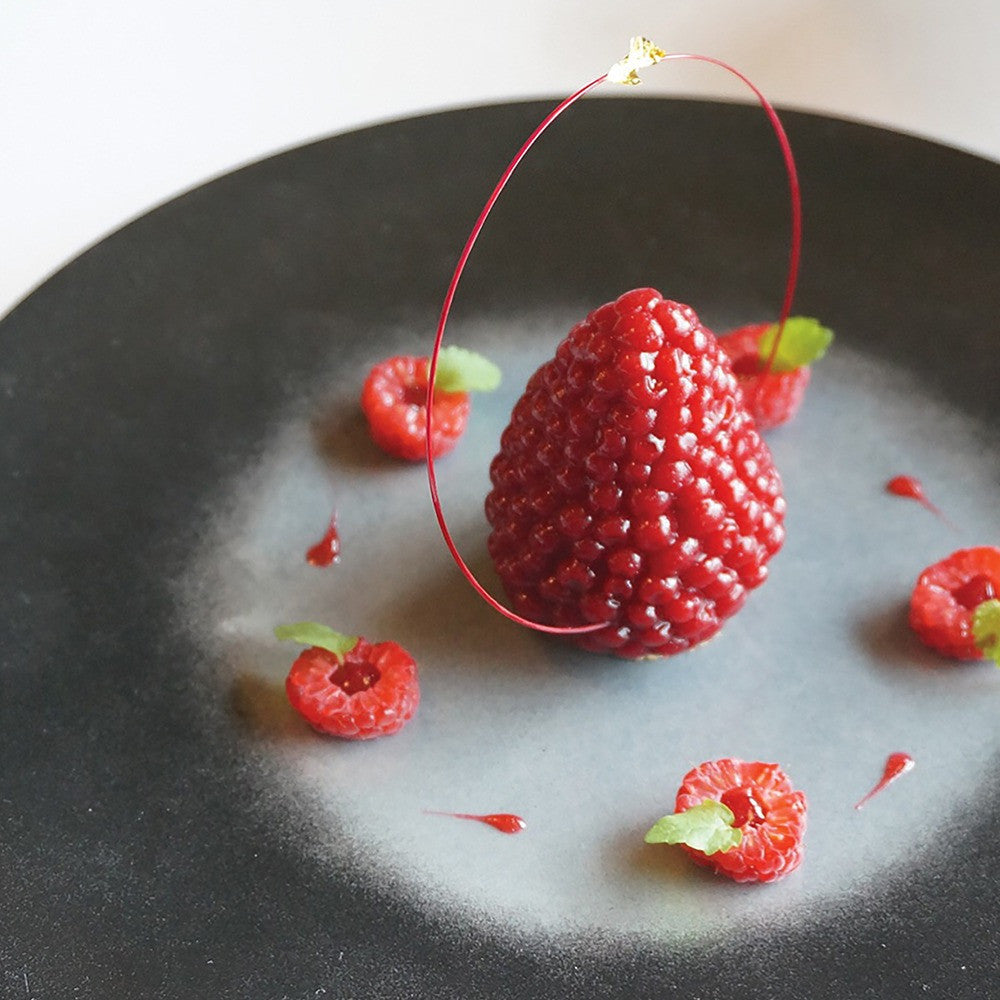 5 Forme - Silikomart Mora e Lampone 110 Stampo Dolci Frutta Realistica In Silicone Cutter Incluso