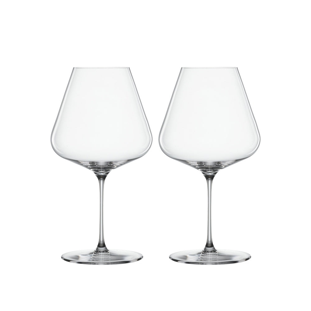 96 cl - Spiegelau Definition Calice Vino Rosso Burgundy In Vetro Cristallino - Set 2 Pz