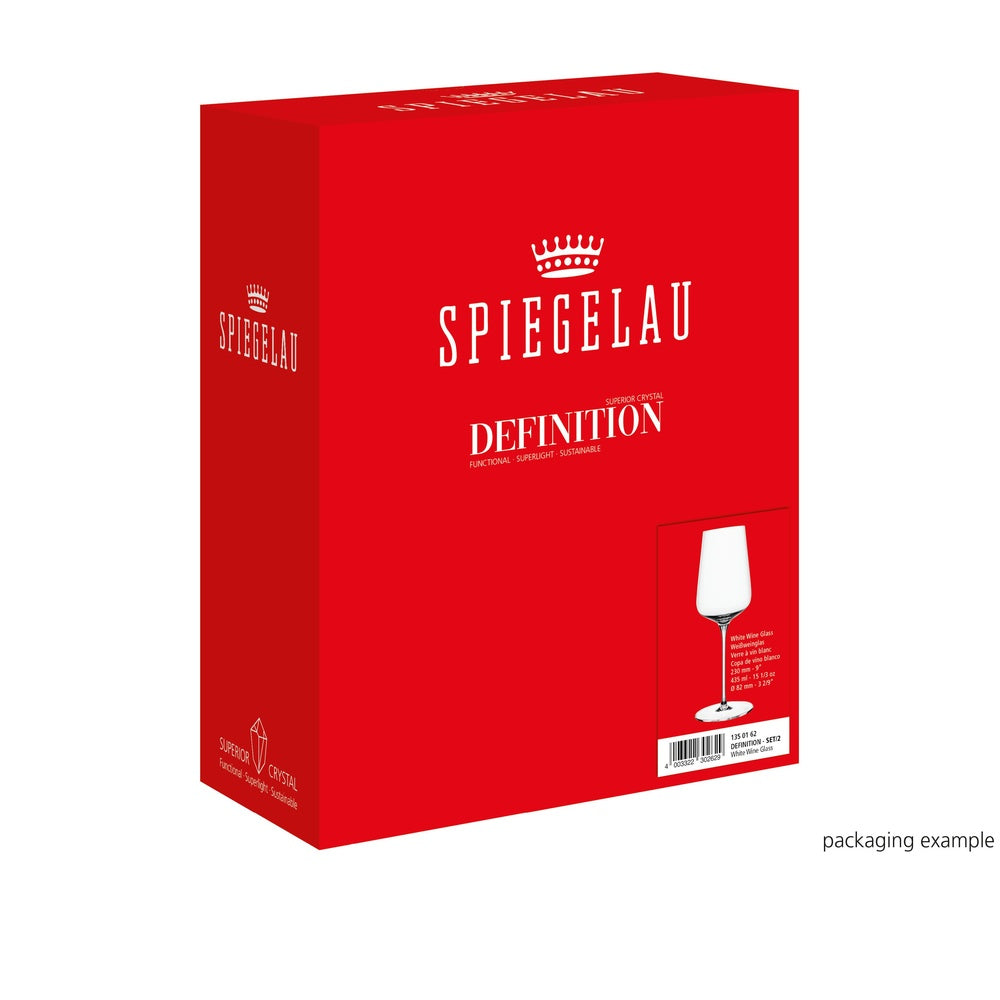 43 cl - Spiegelau Definition Calice Vino Bianco In Vetro Cristallino - Set 2 Pz