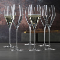 25 cl - Spiegelau Definition Calice Flute Champagne In Vetro Cristallino - Set 2 Pz
