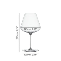 96 cl - Spiegelau Definition Calice Vino Rosso Burgundy In Vetro Cristallino - Set 4 Pz