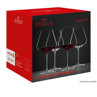 96 cl - Spiegelau Definition Calice Vino Rosso Burgundy In Vetro Cristallino - Set 4 Pz