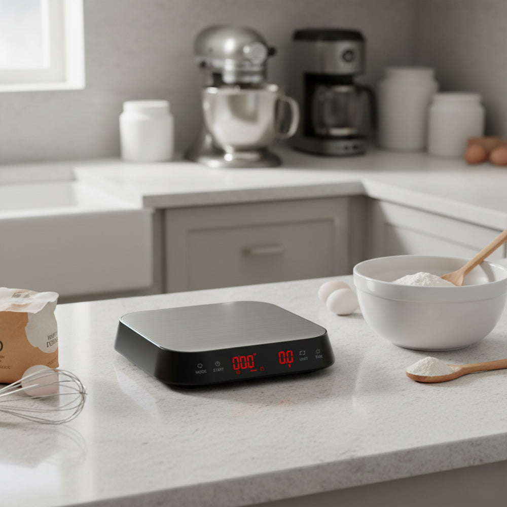 Ilsa Bilancia Digitale Professionale Da 3 Kg Con Plancia In Acciaio Inox