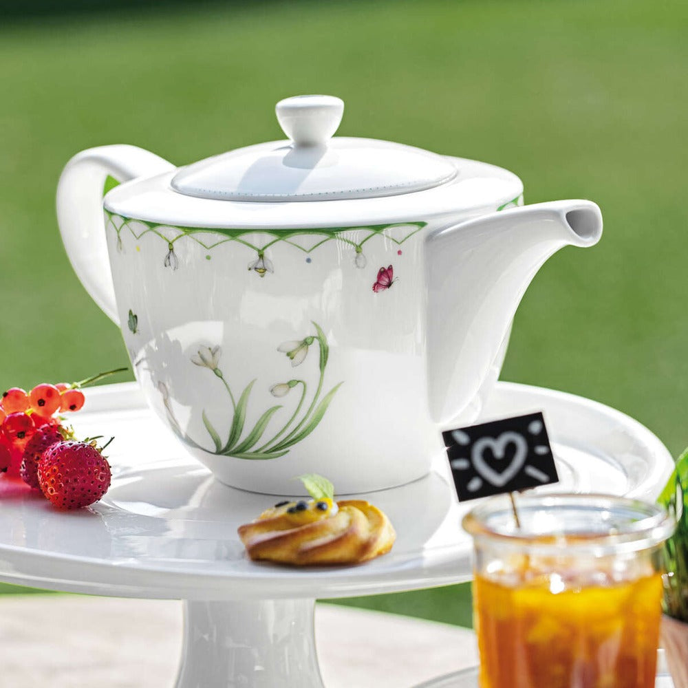 120 cl - Villeroy & Boch Colorful Spring Teiera In Porcellana Premium
