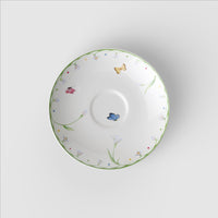 14.8 cm - Villeroy & Boch Colorful Spring Piattino Tazzina Tè In Porcellana Premium - Set 6 Pz