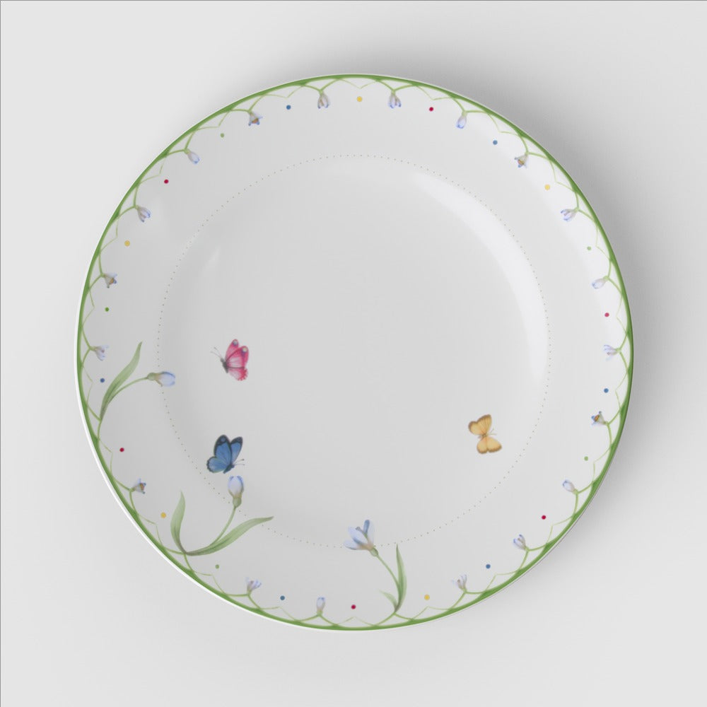27.4 cm - Villeroy & Boch Colorful Spring Piatto Piano In Porcellana Premium - Set 6 Pz