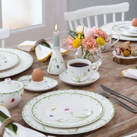 27.4 cm - Villeroy & Boch Colorful Spring Piatto Piano In Porcellana Premium - Set 6 Pz