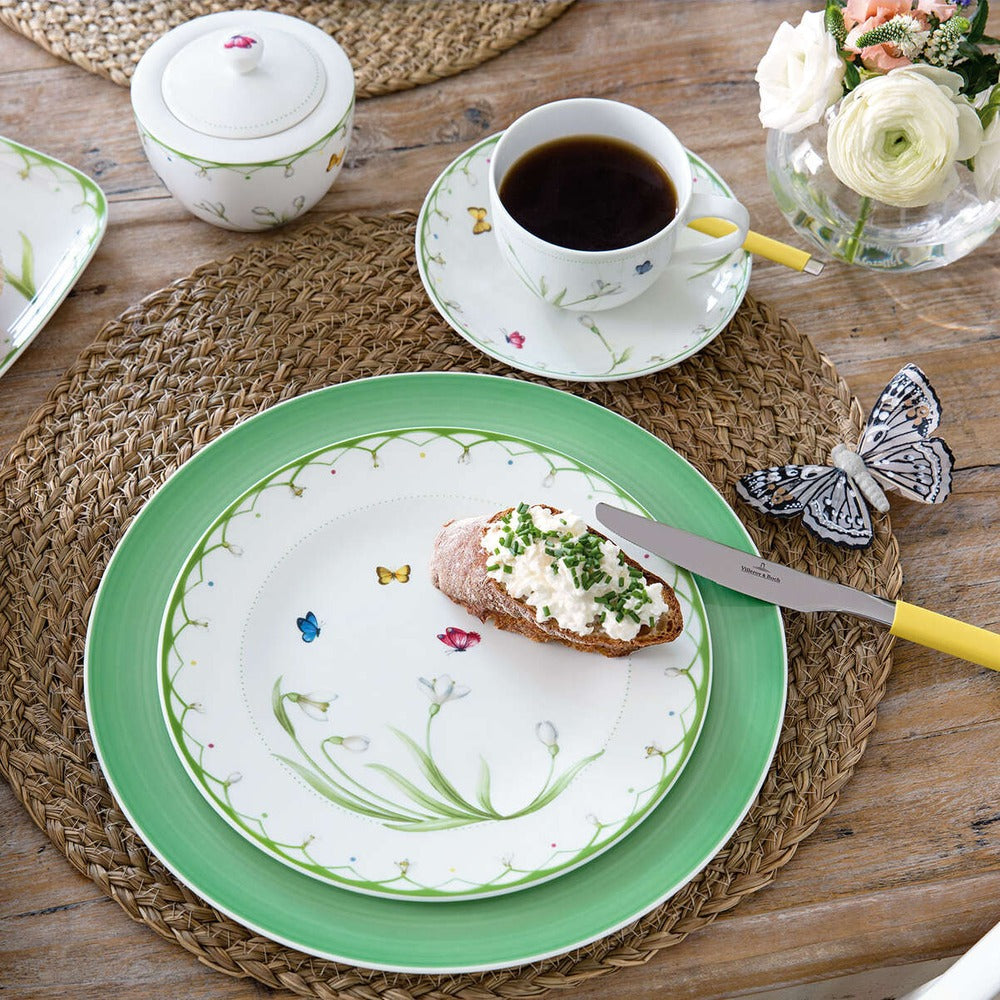 21.5 cm - Villeroy & Boch Colorful Spring Piatto Dessert In Porcellana Premium - Set 6 Pz