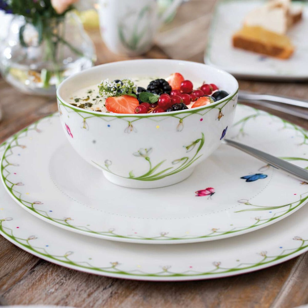 31.9 cm - Villeroy & Boch Colorful Spring Piatto Presentazione Segnaposto In Porcellana Premium