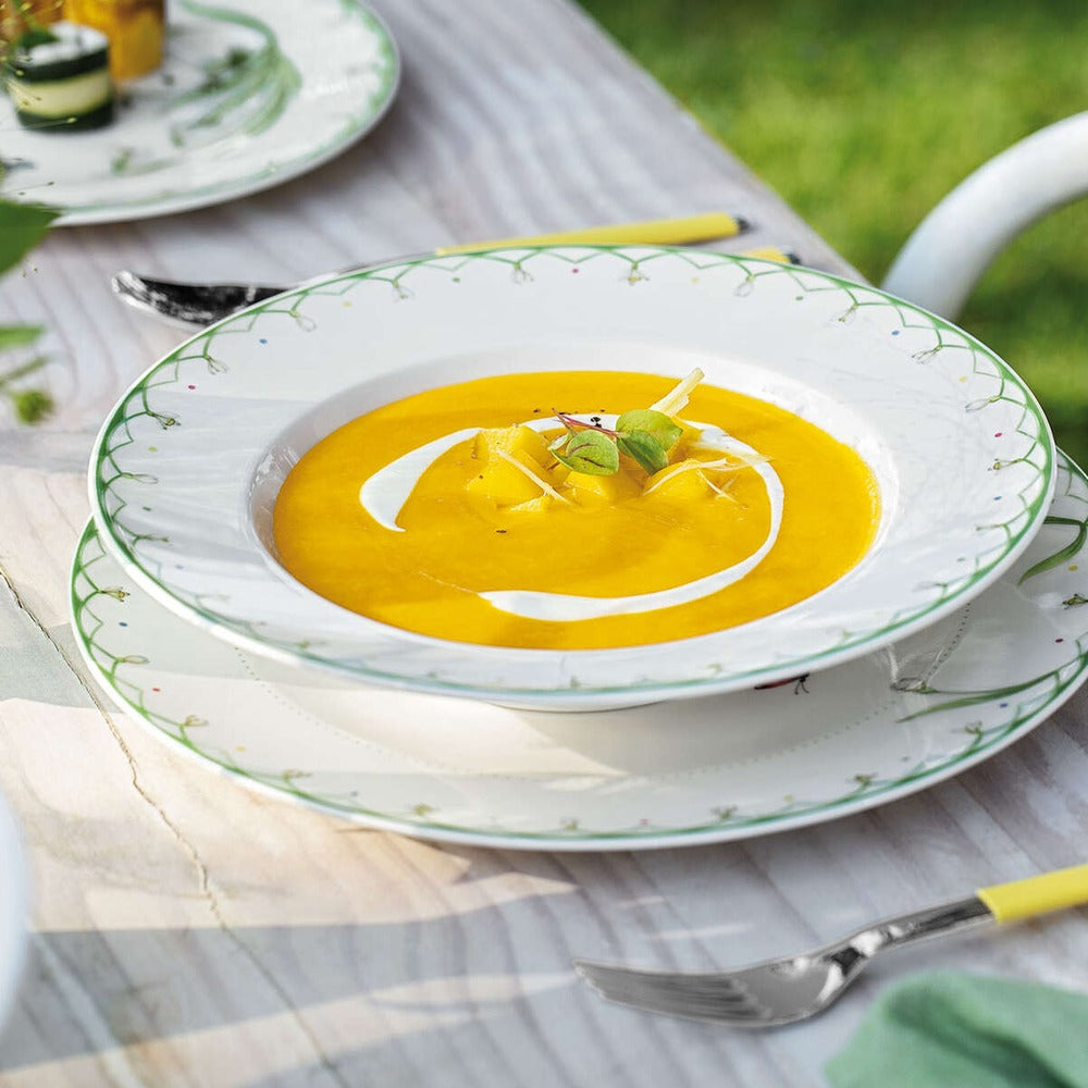 37 cl - Villeroy & Boch Colorful Spring Poiatto Fondo In Porcellana Premium - Set 6 Pz