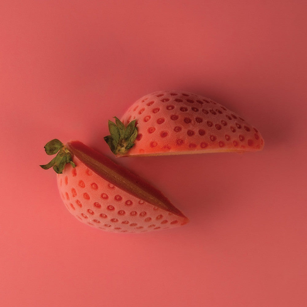 15 Forme - Silikomart Fragola 30 Stampo Dolci Frutta Realistica In Silicone Cutter Incluso