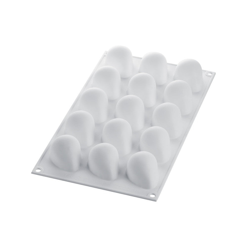 15 Forme - Silikomart Fragola 30 Stampo Dolci Frutta Realistica In Silicone Cutter Incluso