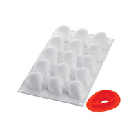 15 Forme - Silikomart Fragola 30 Stampo Dolci Frutta Realistica In Silicone Cutter Incluso