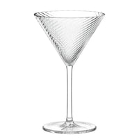 23 cl - Stolzle Lausitz Berlin Calice Cocktail Martini In Vetro Set 6 Pz