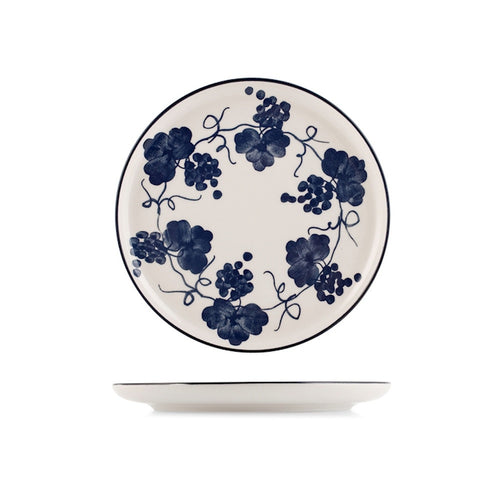 H&H Nordic Provence Servizio Piatti In Stoneware - Set 18 Pz