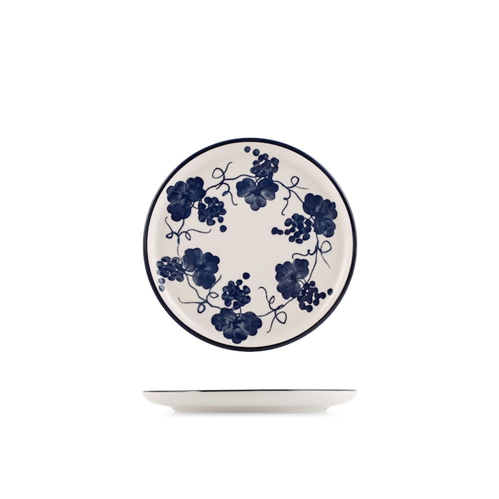 H&H Nordic Provence Servizio Piatti In Stoneware - Set 18 Pz