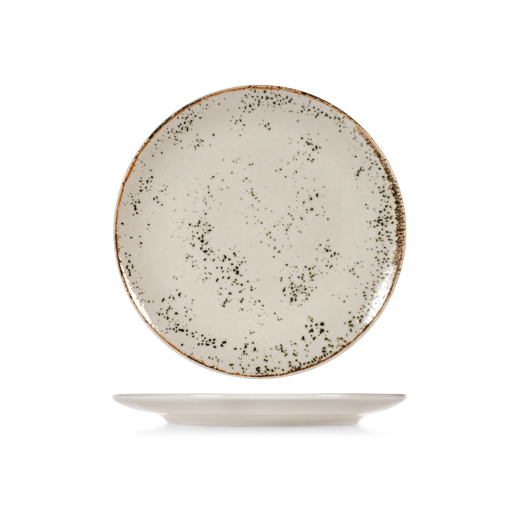 H&H Coupe Planet Servizio Piatti In Stoneware - Set 18 Pz