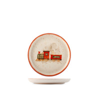 H&H Nordic Santa Express Servizio Piatti In Stoneware Set 18 Pz