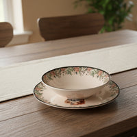 Montana Service de Table Décoré En Grès Set de 18