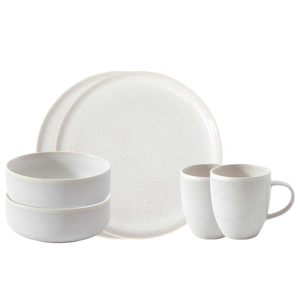 Villeroy & Boch Crafted Cotton Servizio Colazione In Porcellana Set 6 Pz