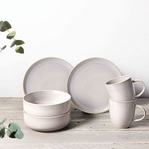 Villeroy & Boch Crafted Cotton Servizio Colazione In Porcellana Set 6 Pz