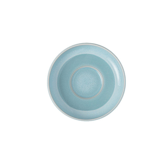 12 cm - Villeroy & Boch Perlemor Aqua Piattino Tazzina Caffè In Porcellana Premium - Set 6 Pz
