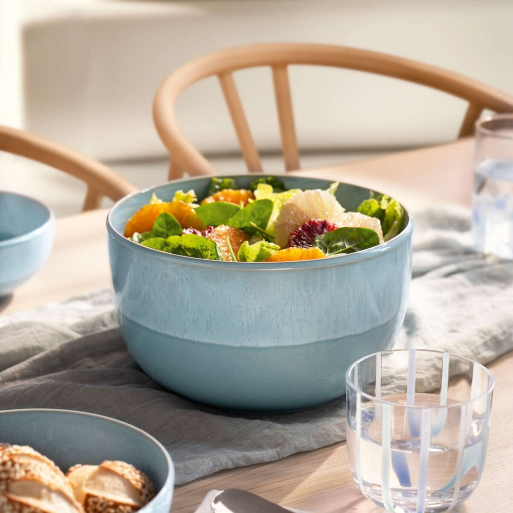 300 cl - Villeroy & Boch Perlemor Aqua Insalatiera In Porcellana Premium