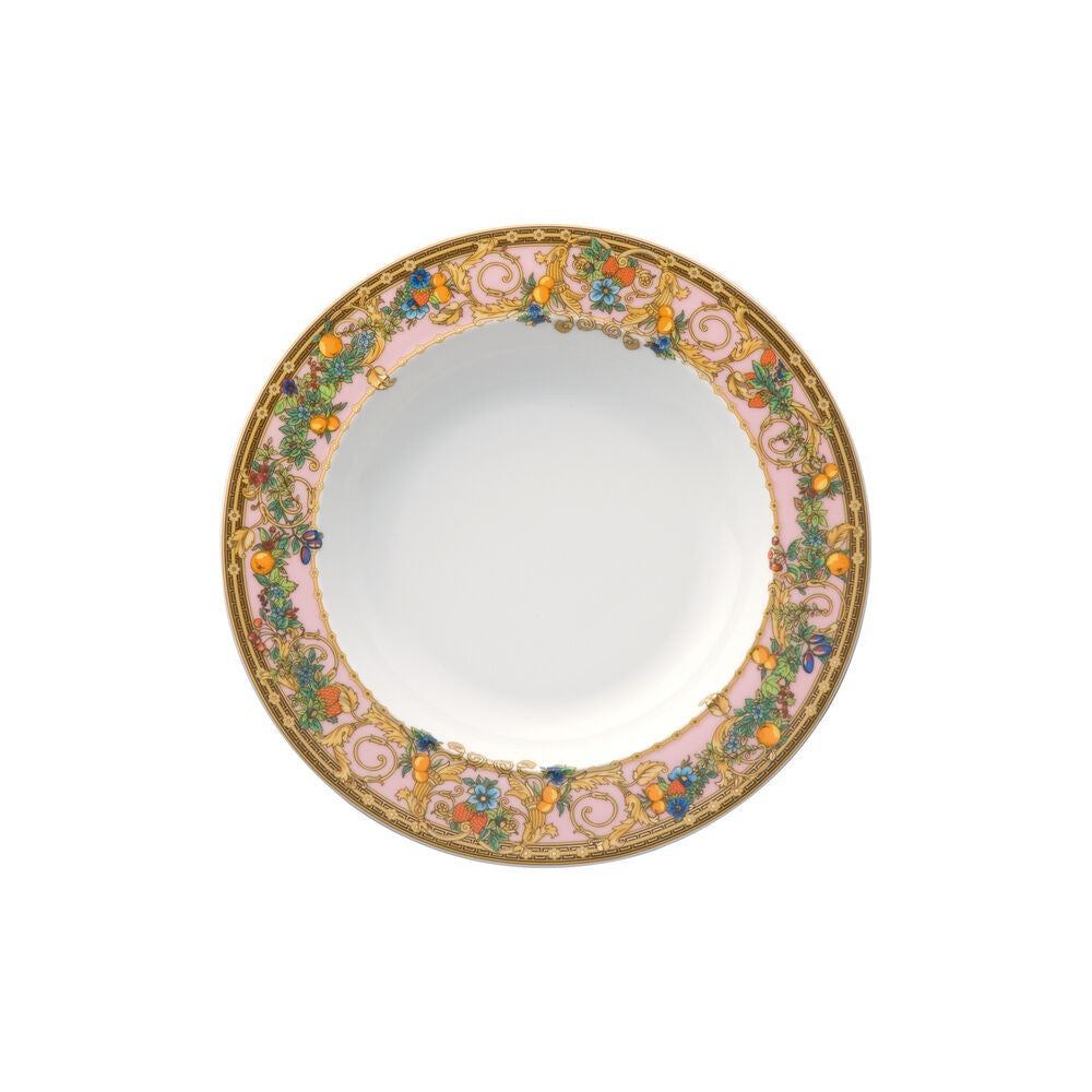 22.4 cm - Versace Le Jardin de Versace Piatto Fondo Zuppa In Porcellana