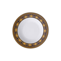 22.4 cm - Versace Medusa Piatto Fondo Zuppa In Porcellana