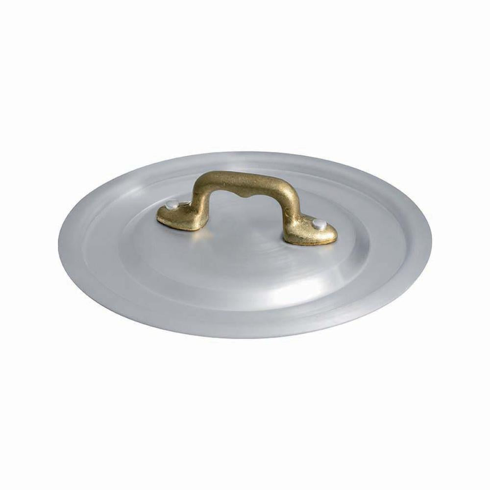 Agnelli 1932 Coperchio In Alluminio Con Manico In Ottone