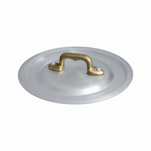 Agnelli 1932 Coperchio In Alluminio Con Manico In Ottone