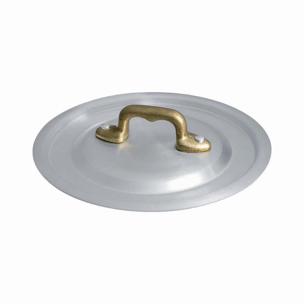 Agnelli 1932 Coperchio In Alluminio Con Manico In Ottone