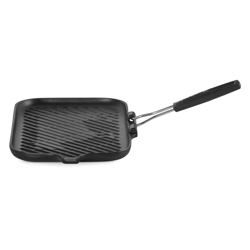 36x36 cm - Le Creuset Grill Bistecchiera Rettangolare In Ghisa