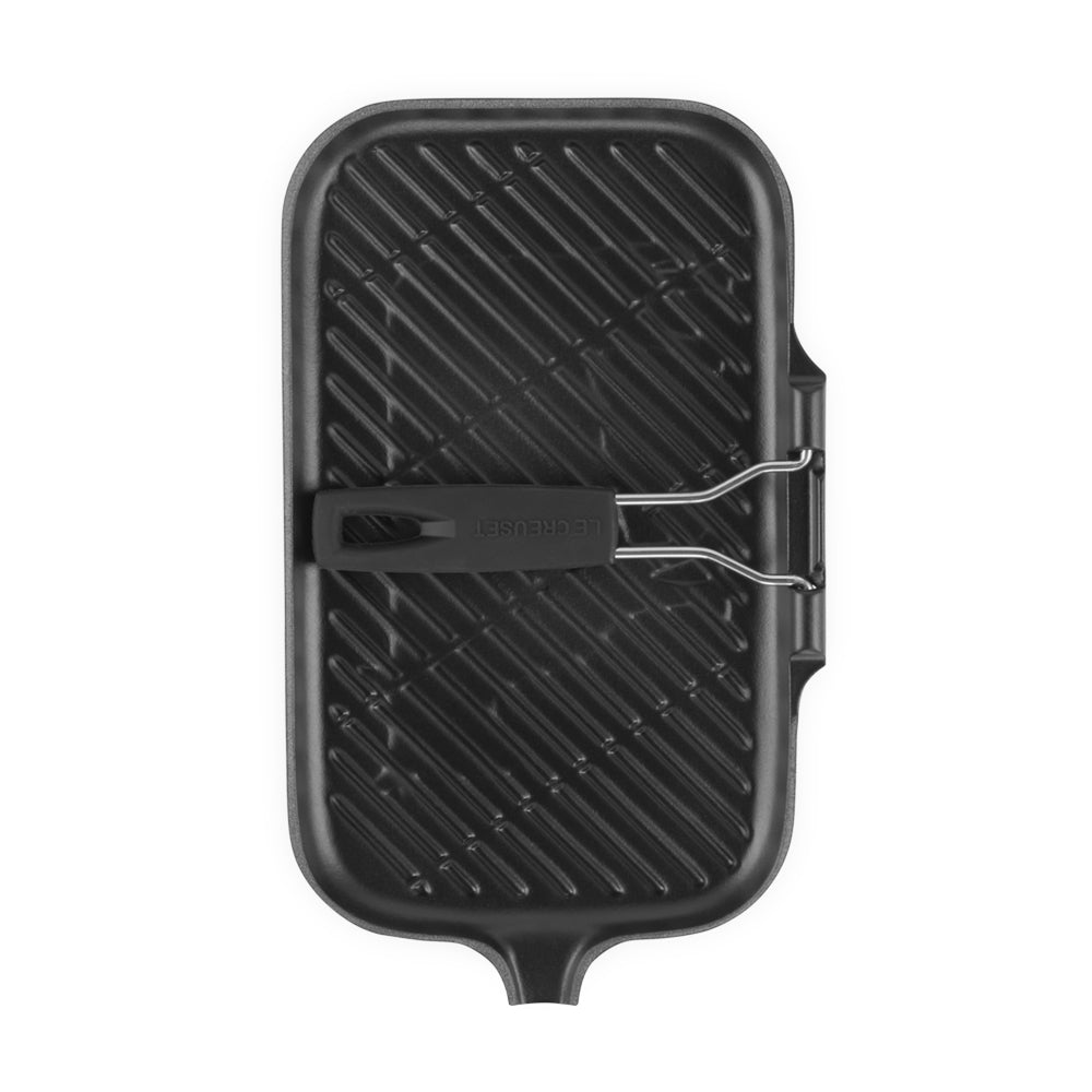 36x36 cm - Le Creuset Grill Bistecchiera Rettangolare In Ghisa
