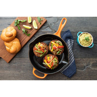20 cm - Evolution Cast Iron Frying Pan with Double Spout
