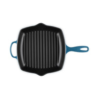 26 cm - Le Creuset Evolution Skillet Bistecchiera Quadrata In Ghisa Vetrificata