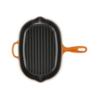 32 cm - Le Creuset Evolution Skillet Bistecchiera Ovale In Ghisa Vetrificata