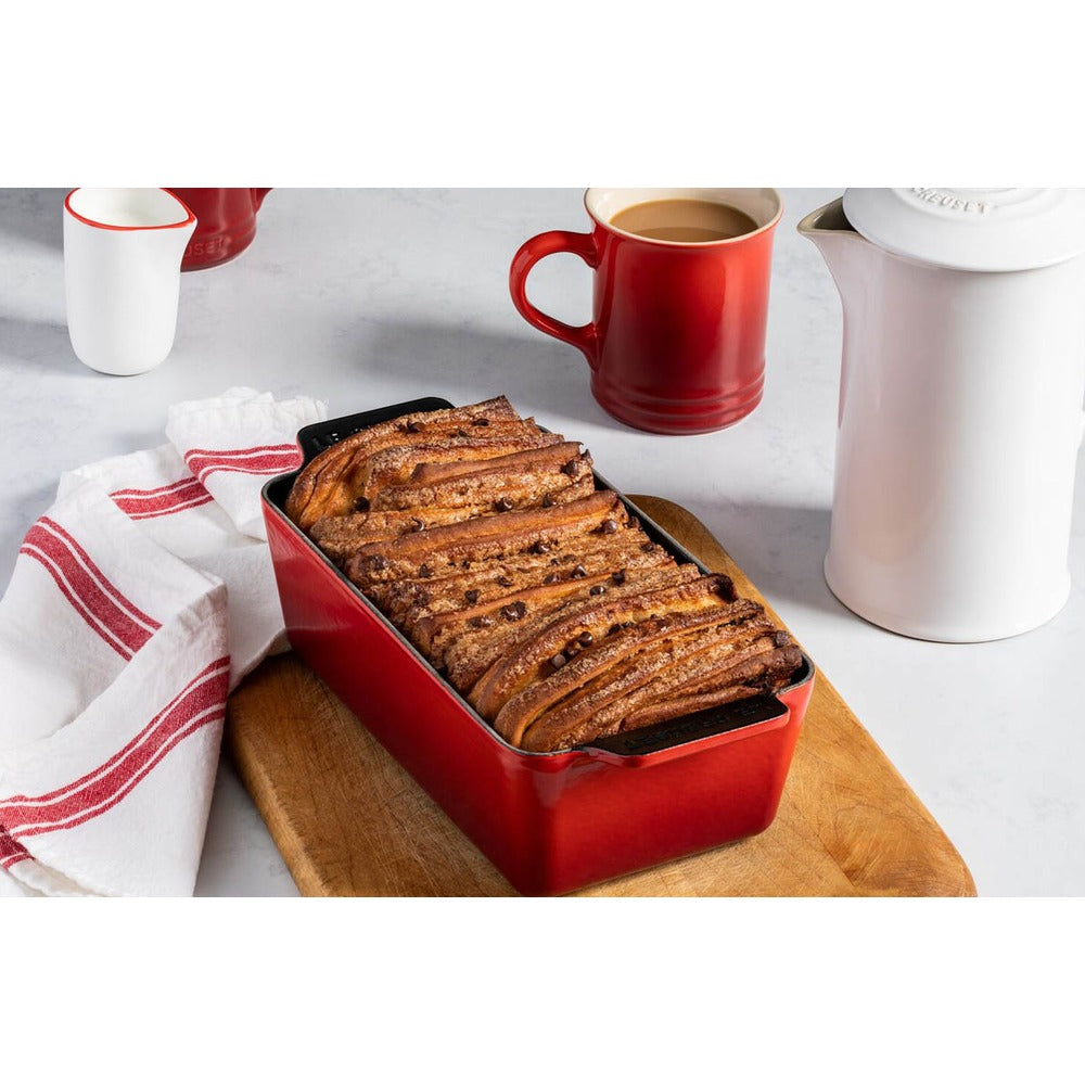 23 cm - Le Creuset Evolution Stampo Pane Rettangolare In Ghisa Vetrificata