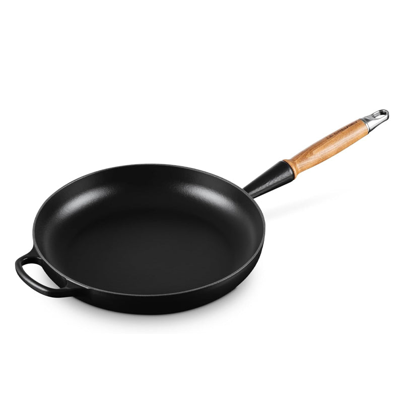 24 Cm Le Creuset Tradition Padella In Ghisa Smaltata Con Manico In Legno