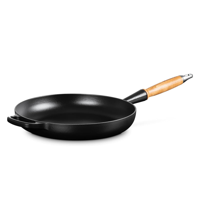 24 Cm Le Creuset Tradition Padella In Ghisa Smaltata Con Manico In Legno